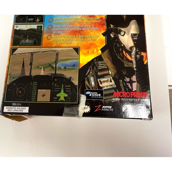 Top Gun Hornet’s Nest vintage 1998 video game combat flight simulation - Picture 2 of 10